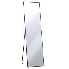 Καθρέπτης Δαπέδου Μαύρο Μέταλλο/Γυαλί 46x168cm