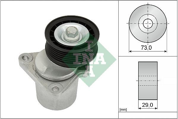 Τεντωτήρας ιμάντα, ιμάντας poly- INA 534012820