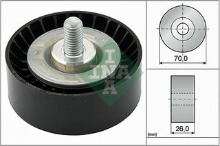 Τροχαλία παρέκκλισης, ιμάντας po INA 532047510