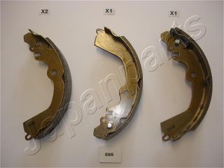Σετ σιαγόνων φρένων JAPANPARTS GF586AF