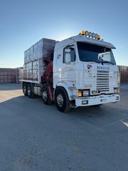 Ανατροπή + Γερανός Scania 1991 143