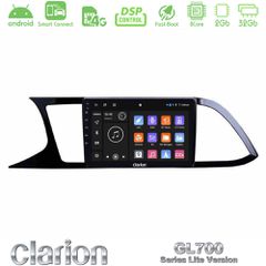 Clarion GL700 Lite Series 8Core Android ClarionOS 2+32GB Seat Leon 2013 – 2019 Navigation Multimedia Tablet 9" Με Carplay & Android Auto