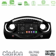 Clarion GL700 Series 8Core Android ClarionOS 4+64GB Mini Cooper R50 Navigation Multimedia Tablet 9" Με Carplay & Android Auto