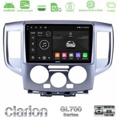 Clarion GL700 Series 8Core Android ClarionOS 4+64GB Nissan NV200 Navigation Multimedia Tablet 9" Με Carplay & Android Auto