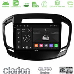 Clarion GL700 Series 8Core Android ClarionOS 4+64GB Opel Insignia 2014-2017 Navigation Multimedia Tablet 9" Με Carplay & Android Auto
