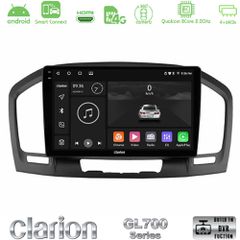 Clarion GL700 Series 8Core Android ClarionOS 4+64GB Opel Insignia 2008-2013 Navigation Multimedia Tablet 9" Με Carplay & Android Auto