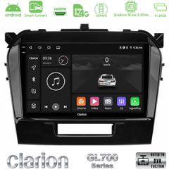 Clarion GL700 Series 8Core Android ClarionOS 4+64GB Suzuki Vitara 2015-2024 Navigation Multimedia Tablet 9" Με Carplay & Android Auto