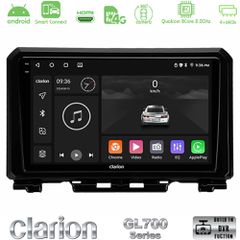 Clarion GL700 Series 8Core Android ClarionOS 4+64GB Suzuki Jimny 2018-2022 Navigation Multimedia Tablet 9" Με Carplay & Android Auto