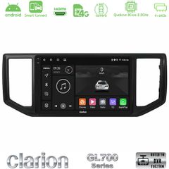 Clarion GL700 Series 8Core Android ClarionOS 4+64GB VW Amarok 2017-2022 Navigation Multimedia Tablet 9" Με Carplay & Android Auto