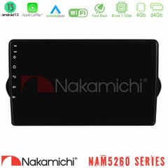 Nakamichi NAM5260 Series 4Core Android13 4+64GB Fiat Tipo 2015-2022  Navigation Multimedia Tablet 9" Με Carplay & Android Auto