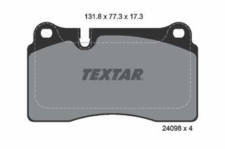 Σετ τακάκια, δισκόφρενα TEXTAR 2409801