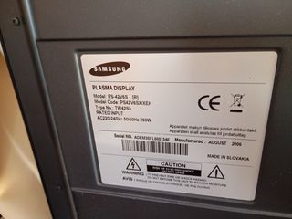 SAMSUNG, PS-42V6S-thumb-1