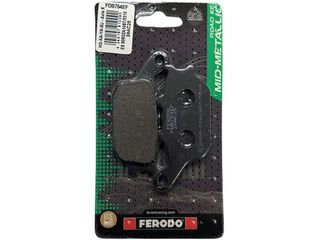 ΤΑΚΑΚΙΑ ΠΙΣΩ HONDA CBF 500 / CBF 600 / CBF 1000 / CB 900F / CB 600F / CBF 600F / CBR 1000RR / CBR 600RR / CRF 1000 / CRF 1100 FERODO FDB754EF