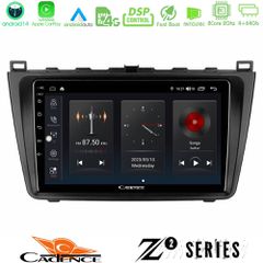Cadence Z2 Series 8Core Android14 4+64GB Mazda 6 2008-2012 Navigation Multimedia Tablet 9" Με Carplay & Android Auto
