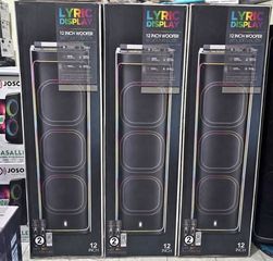ηχεια 3x12 ιντσες bluetooth karaoke 3000 watt max