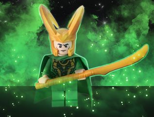 Μεγάλη 3D Printed φιγούρα Loki Marvel – Συλλεκτικό κομμάτι