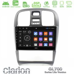 Clarion GL700 Lite Series 8Core Android ClarionOS 2+32GB Hyundai Sonata 2001-2005 Navigation Multimedia Tablet 9" Με Carplay & Android Auto