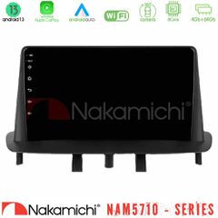 Nakamichi NAM5710 Series 8Core Android13 4+64GB Renault Megane 3 2009-2013 Navigation Multimedia Tablet 9"