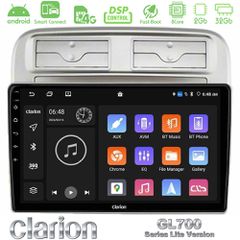 Clarion GL700 Lite Series 8Core Android ClarionOS 2+32GB Fiat Grande Punto 2006-2011 Navigation Multimedia Tablet 9" Με Carplay & Android Auto