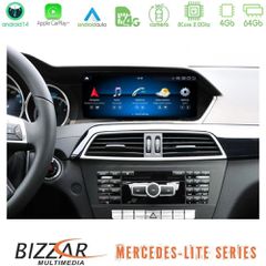 Bizzar Lite Series Mercedes C Class Facelift (W204) NTG4.5 Android14 8Core (4+64GB) Navigation Multimedia 8.8" (Oem Style)