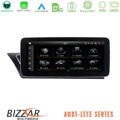 Bizzar Lite Series Audi A4/A5 (B8) 2008-2015 Android14 8Core (4+64GB) Navigation Multimedia 10.25"