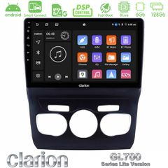 Clarion GL700 Lite Series 8Core Android ClarionOS 6+128GB Citroen C4L Navigation Multimedia Tablet 10" Με Carplay & Android Auto