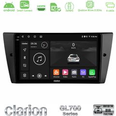 Clarion GL700 QUALCOMM Series 8Core Android ClarionOS 4+64GB BMW 3 Series 2006-2011 Navigation Multimedia Tablet 9" Με Carplay & Android Auto