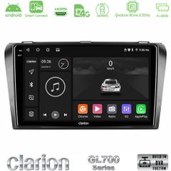 Clarion GL700 QUALCOMM Series 8Core Android ClarionOS 4+64GB Mazda 3 2004-2009 Navigation Multimedia Tablet 9" Με Carplay & Android Auto