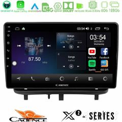 Cadence X2 Series 8Core Android14 6+128GB Opel Corsa D 2006-2014 Navigation Multimedia Tablet 9" (Top Mount)