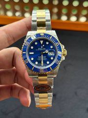 Rolex Submariner 41’ two tone gold Blueshy Gold Plated 18k 126613 Swiss Superclone 1:1 RC Factory