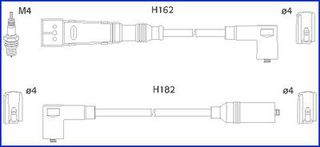 Σετ καλωδίων υψηλής τάσης Hueco HITACHI 134785