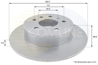 Δισκόπλακα Comline COMLINE ADC1122