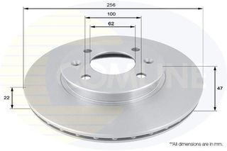 Δισκόπλακα Comline COMLINE ADC1077V