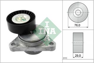 Τεντωτήρας ιμάντα, ιμάντας poly- INA 534029010