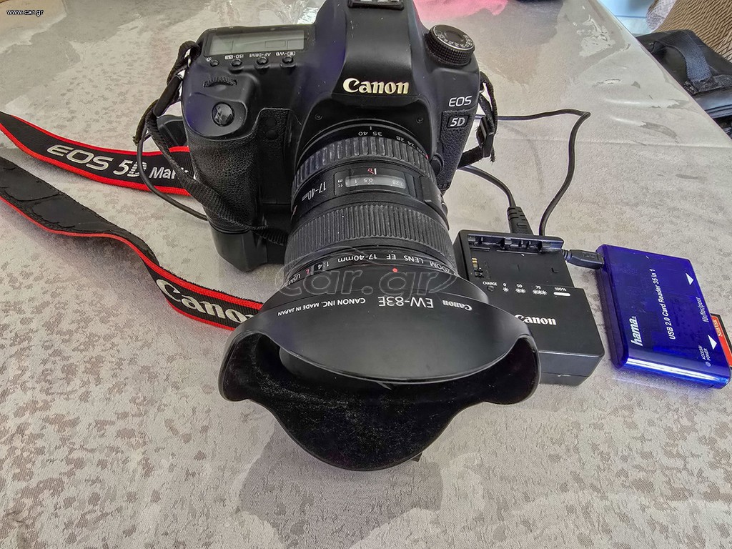 Canon EOS 5D Mark II + 17-40mm L + Flash – FULL SET ΕΤΟΙΜΟ!