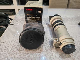 Πωλείται φακός Canon EF 35-350mm f/3.5-5.6L USM σε εξαιρετική κατάσταση, με σκίαστρο. Προέλευση από Ιαπωνία.