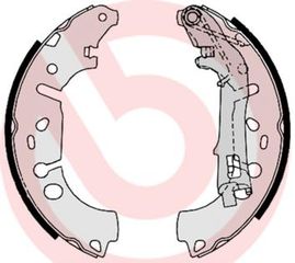Σετ σιαγόνων φρένων ESSENTIAL LINE BREMBO S23531