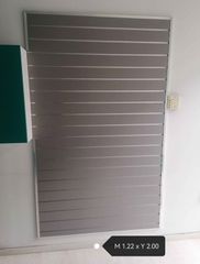 Slat Mdf σε ασημί χρώμα-thumb-4