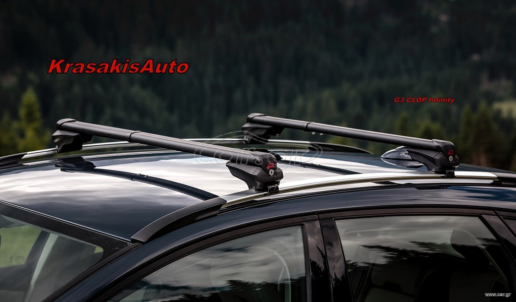 Ιταλικές Μπάρες Οροφής G3 Clop Infinity σε Volvo V40 Cross Country