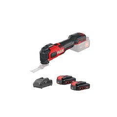 D00564 Πολυεργαλείο Multi-Cutter Μπαταρίας 18V (2x2.5Ah) - ΜΕ ΜΠΑΤΑΡΙΑ & ΦΟΡΤΙΣΤΗ - FLEX (#D00564)
