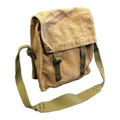 [cargr_clean_title(Army Surplus Fosco Canvas shoulder bag)]