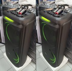 Ηχεια σετ 4χ15 ιντσες bluetooth karaoke