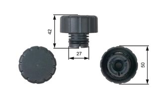 Τάπα κλεισίματος, δοχείο ψυκτικο GATES RC244