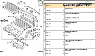 ΠΙΣΩ ΠΑΤΩΜΑ, XSARA I & II, 7239R1