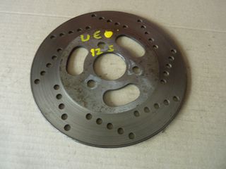 ΔΙΣΚΟΣ ΦΡΕΝΟΥ ΕΜΠΡΟΣ UE 125 TR 50 KAI AN 125 ΑΡΙΣΤΗ ΚΑΤΑΣΤΑΣΗ-thumb-1