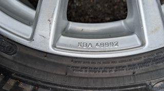 ΖΑΝΤΕΣ ΑΛΟΥΜΙΝΙΟΥ RENAULT 18' 5*114 CB60 7.5J ET39 CB65 BROCK 124R-000670 B32-758 KBA 49992-thumb-6