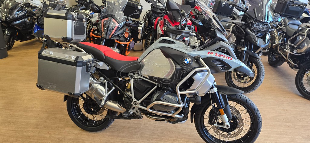 Bmw R 1250 GS Adventure 2019 Ice grey δείτε και το βίντεο