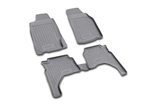 3D Λαστιχένια πατάκια για Mitsubishi L-200 (1996-2005) - 4τμχ.