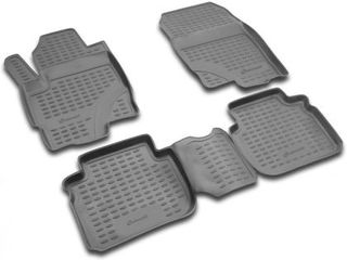 3D Λαστιχένια πατάκια για MITSUBISHI Colt (2003-2009) 5 doors 4τμχ.