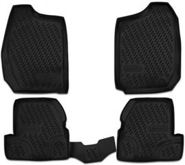 3D Λαστιχένια πατάκια για SUZUKI Jimny (2001-2018) - 4τμχ.